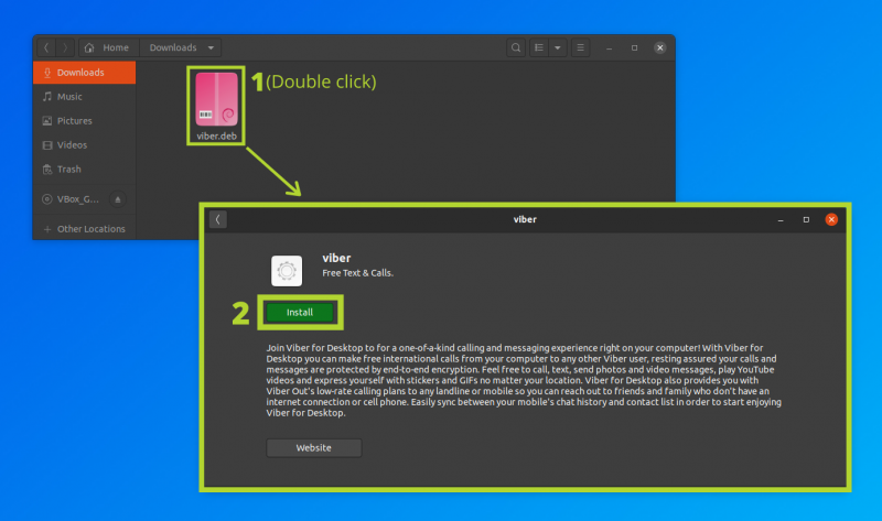 Installing Viber.deb In Ubuntu 1
