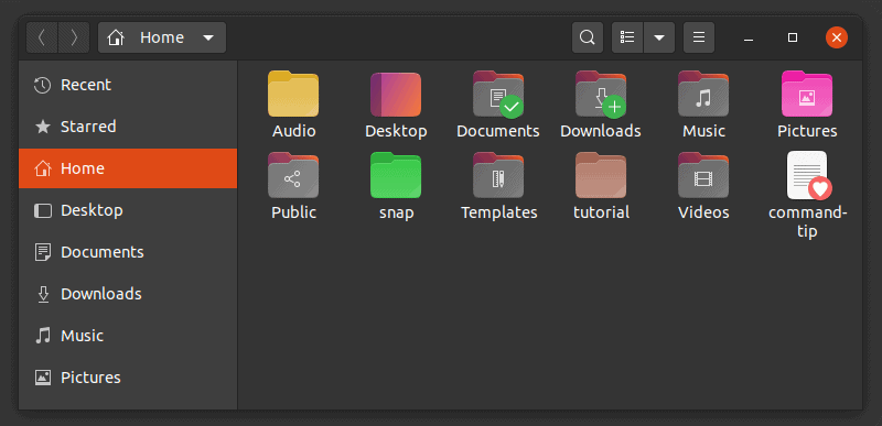 Folder Colors Yaru Ubuntu