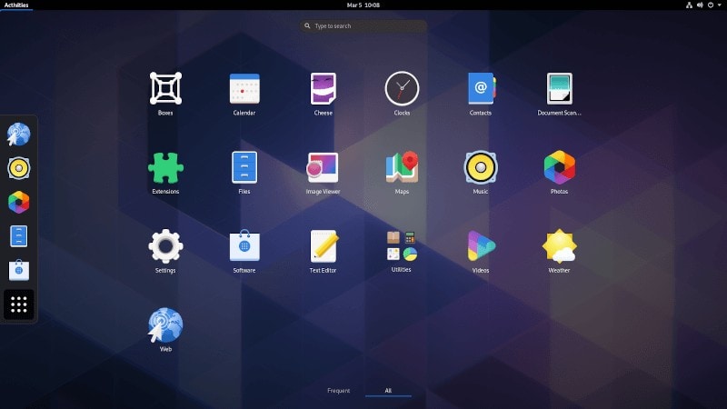 gnome desktop environment