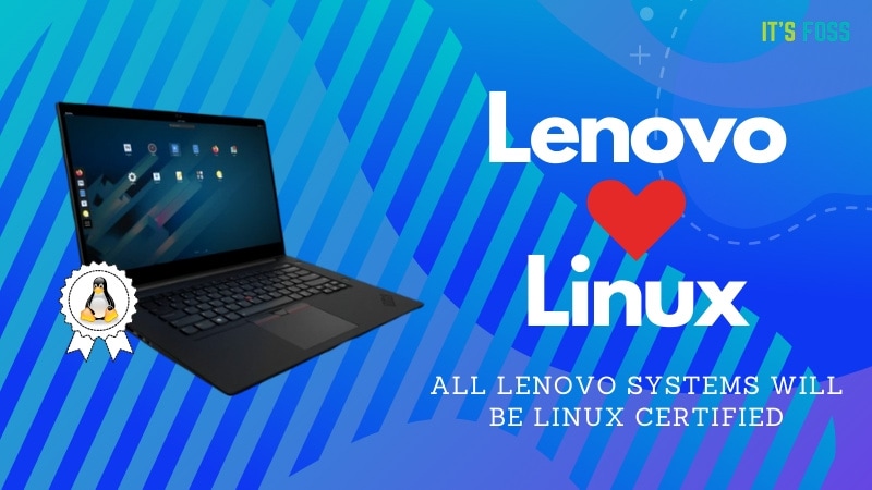Lenevo Linux Certified Systems