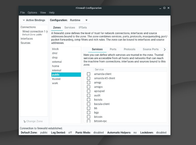 Linux Lite 5 Firewall