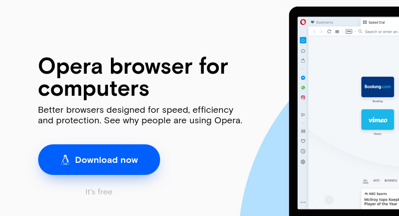 Download the Opera Browser for Computer, Phone, Tablet