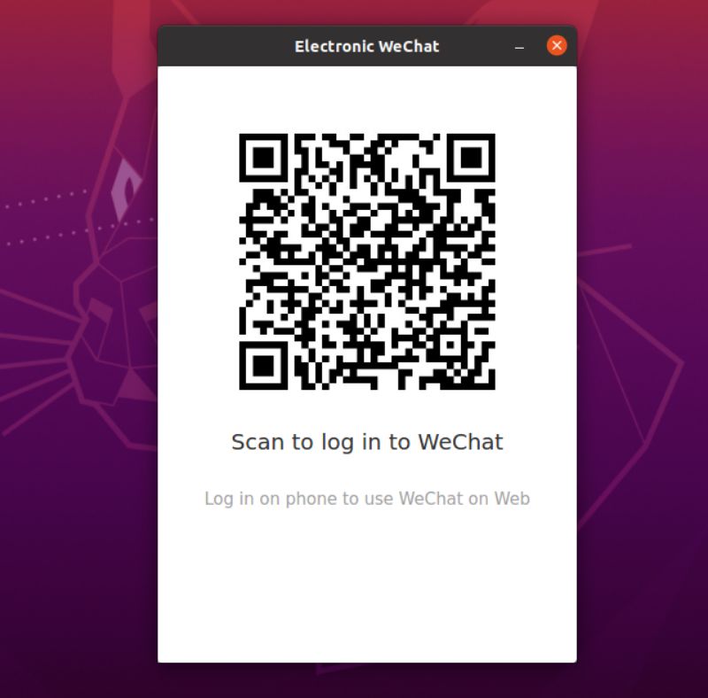 Scan Qr Code for WeChat