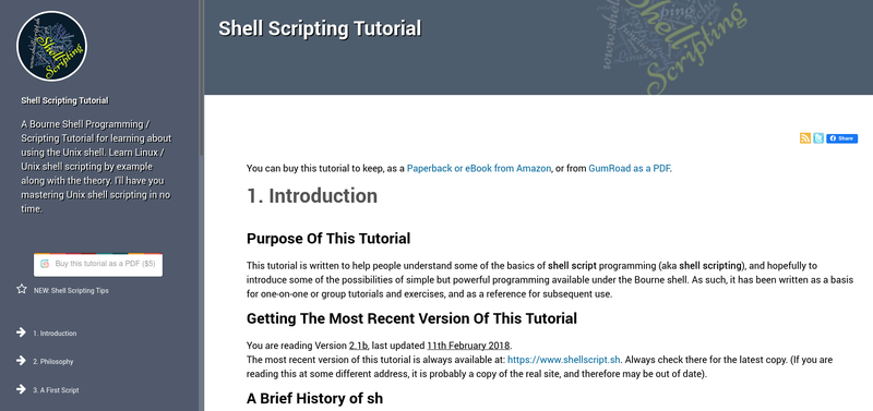 Shell Scripting Tutorial