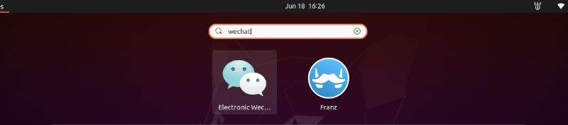 Wechat in Ubuntu