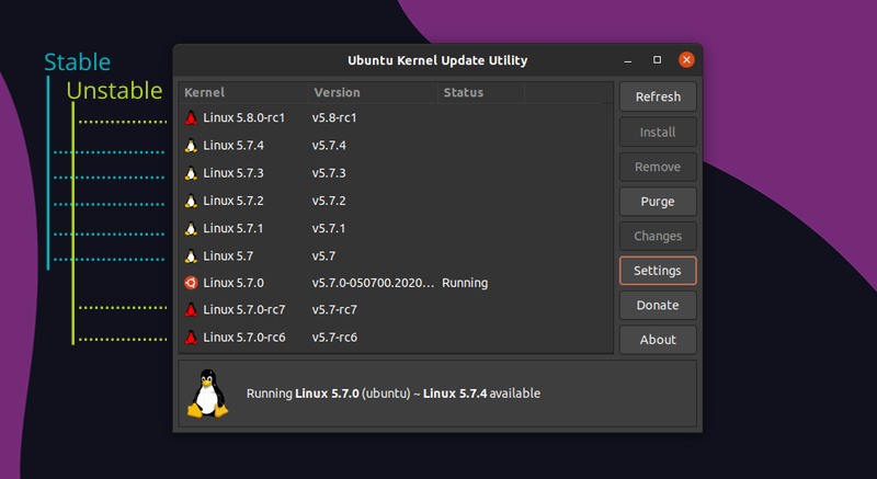 Install New Linux Kernel 11 using Ukuu