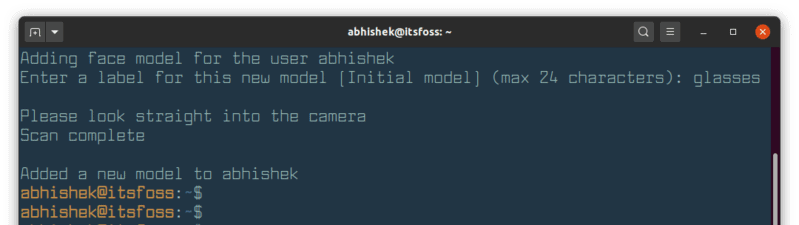Add New Face For Facial Recognition Linux