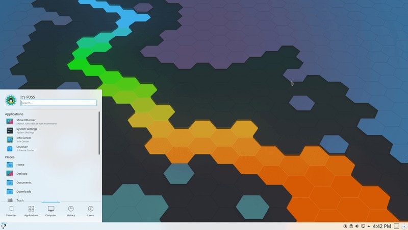 Kde Neon Screenshot