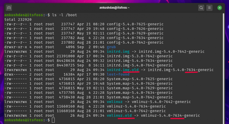 How To Free Up Space In /boot Partition On Ubuntu Linux?