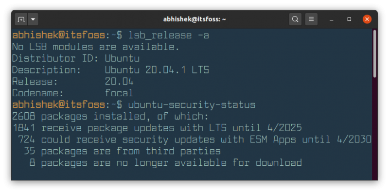 Ubuntu LTS Release