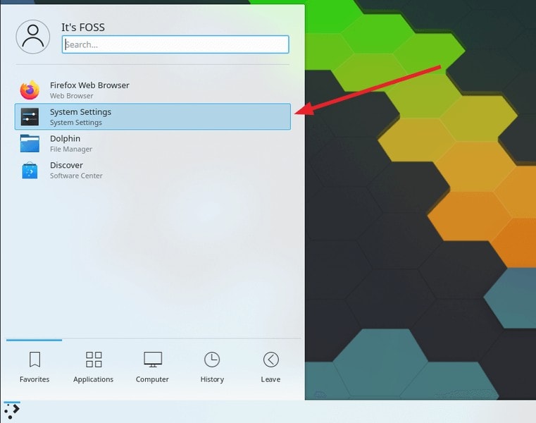 Kde System Settings