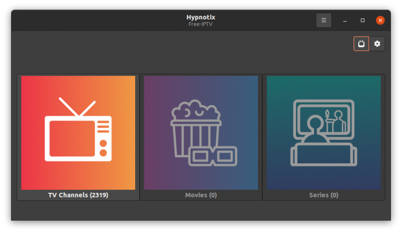 Hypnotix Iptv Linux Mint App