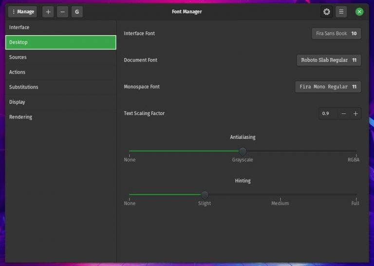 Font Manager: A Simple Open-Source App for GTK+ Desktop
