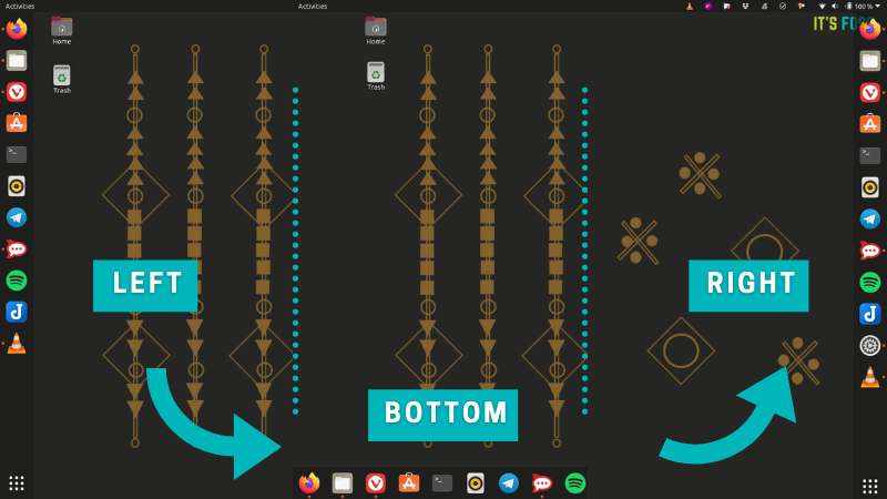 Change Launcher Position Ubuntu