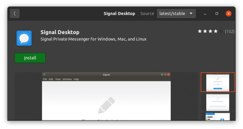Signal Desktop Ubuntu