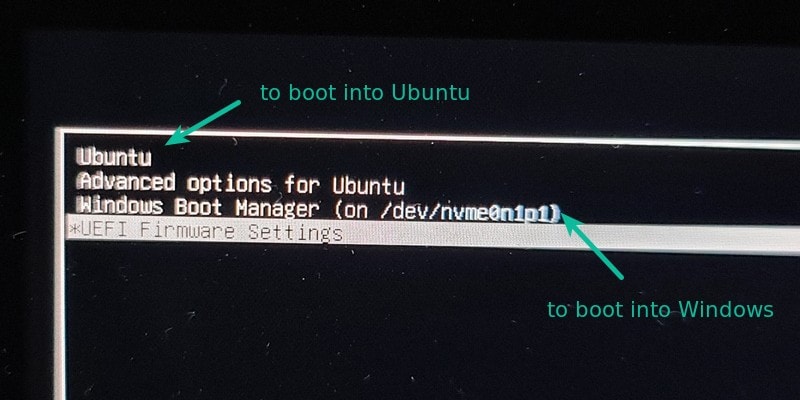 how to delete ubuntu from dual boot windows 11