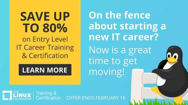 Linux Foundation Offers Up To 80% Savings on Entry Level IT Training ...