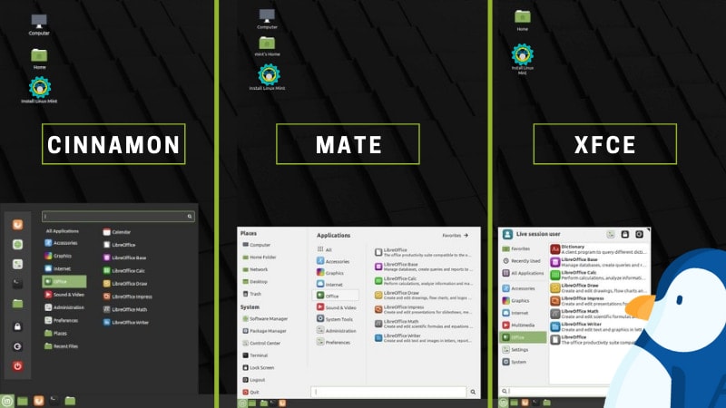 Linux Mint Cinnamon vs MATE vs Xfce: Which One Should You Use?