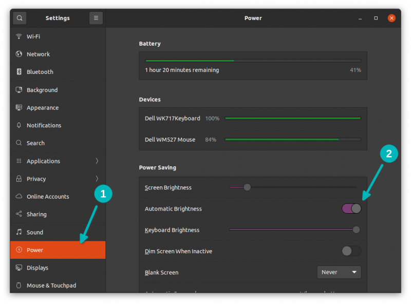 automatic brightness ubuntu