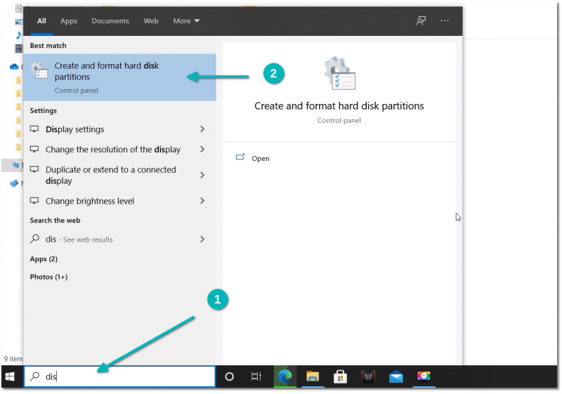 disc management windows