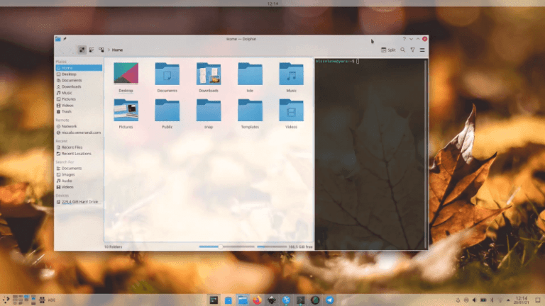 KDE Plasma 5.22 To Include New Adaptive Panel Opacity and Other ...