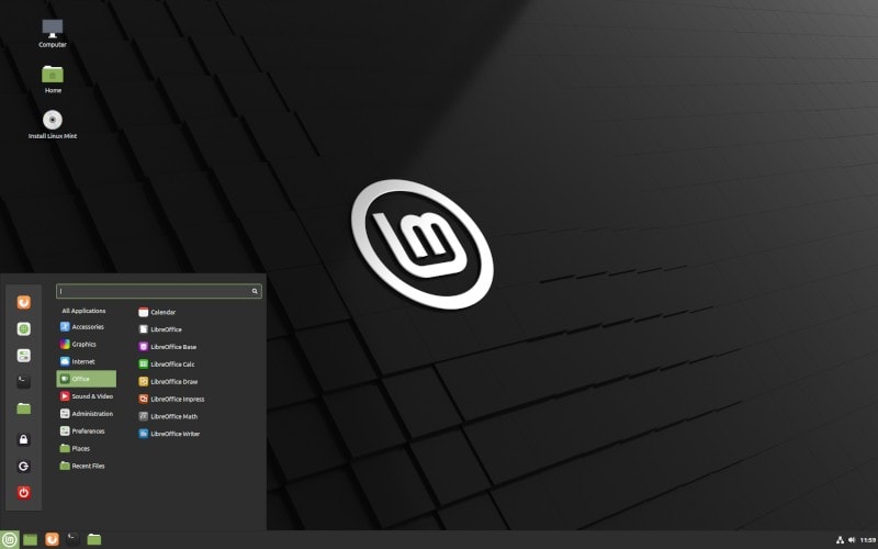 linux mint 20.1 cinnamon