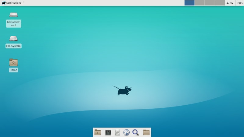 Hyperbola Linux With Xfce desktop
