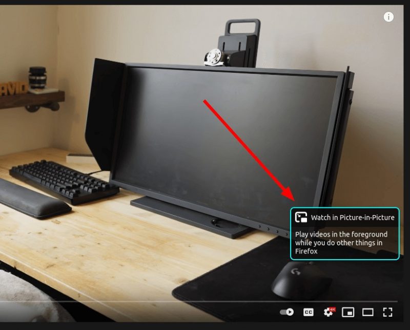 picture in picture firefox