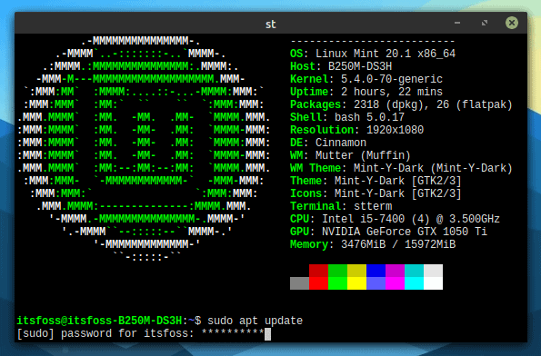 simple terminal