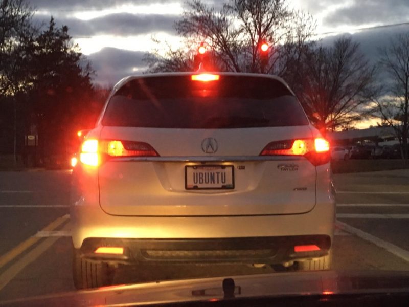 ubuntu car number plate