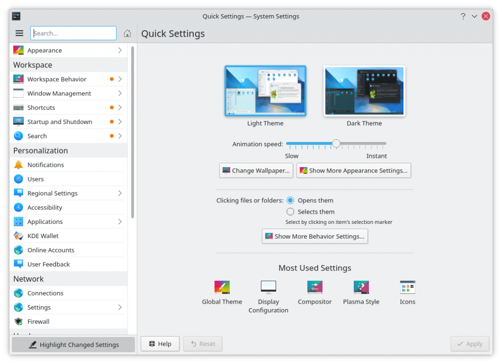 KDE Plasma 5.22 Features Eye Candy Visuals with Usability Improvements
