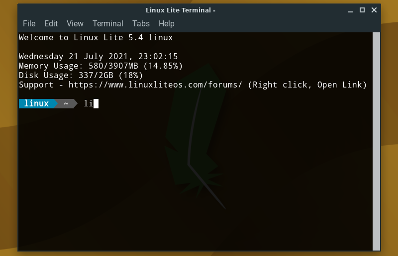 xfce terminal