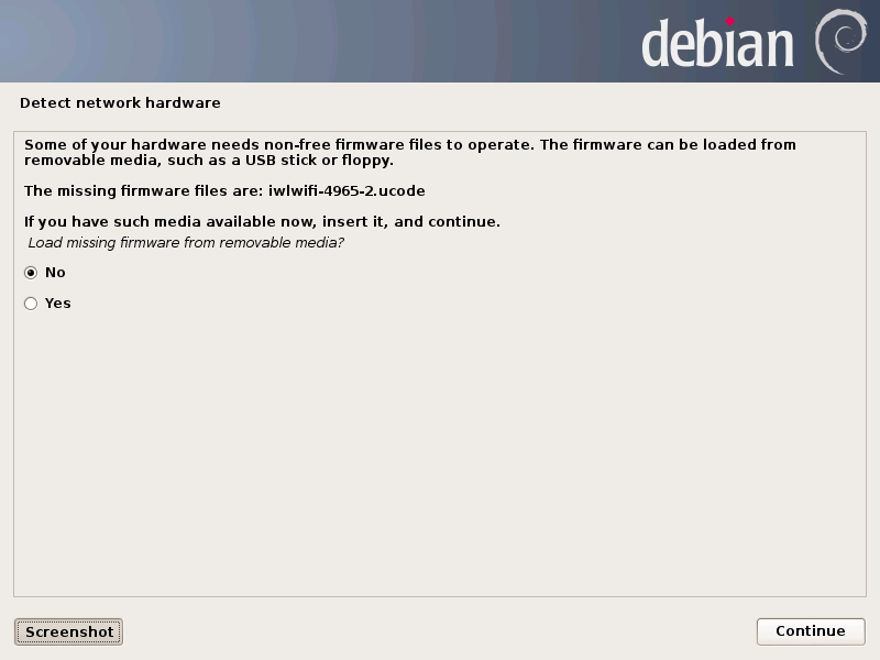 Debian non-free firmware