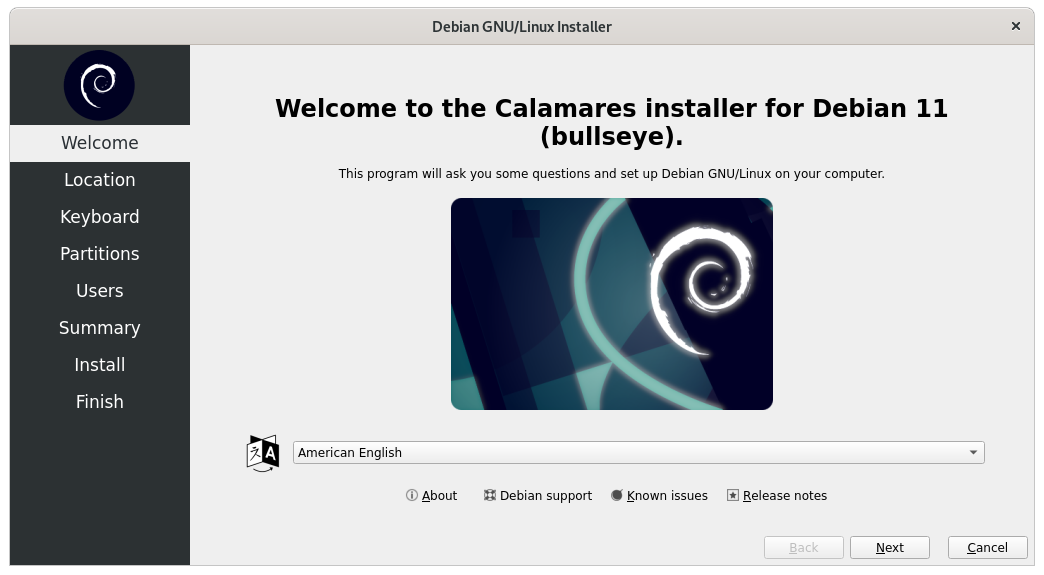 installing debian 1