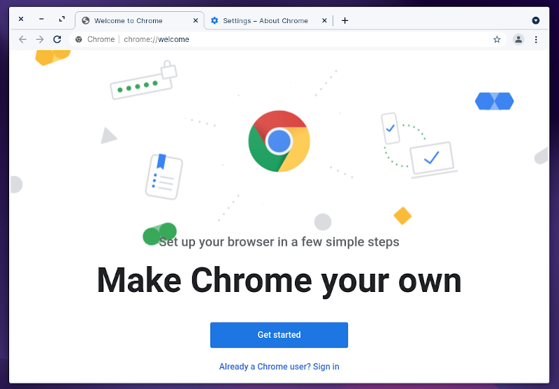 google chrome screenshot