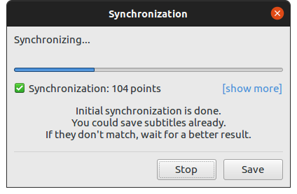 subsync subtitle synchronize 1