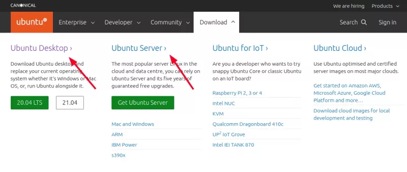 ubuntu server desktop download