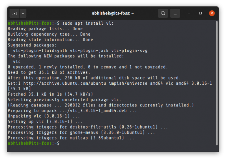 How to Install VLC Media Player on Ubuntu Linux