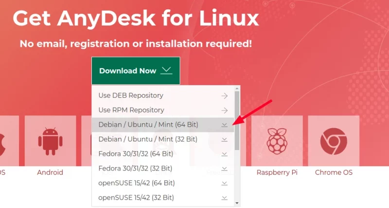 anydesk ubuntu download 