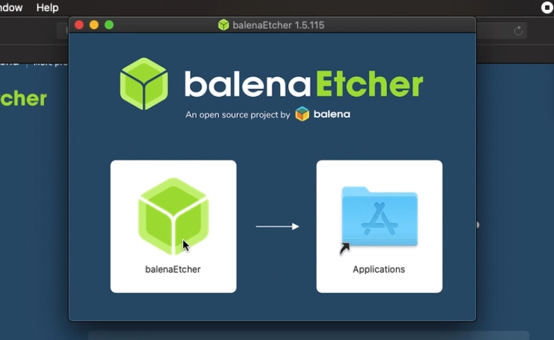 etcher mac os