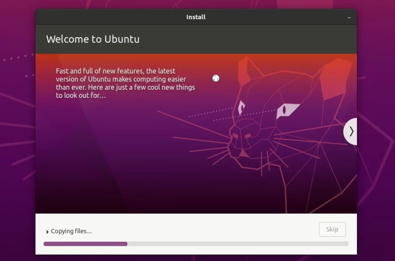 installing ubuntu