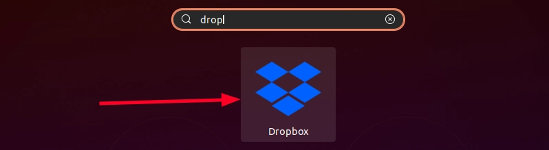 start drobox ubuntu