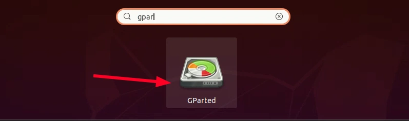 start gparted ubuntu