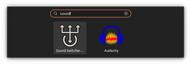 start sound switcher