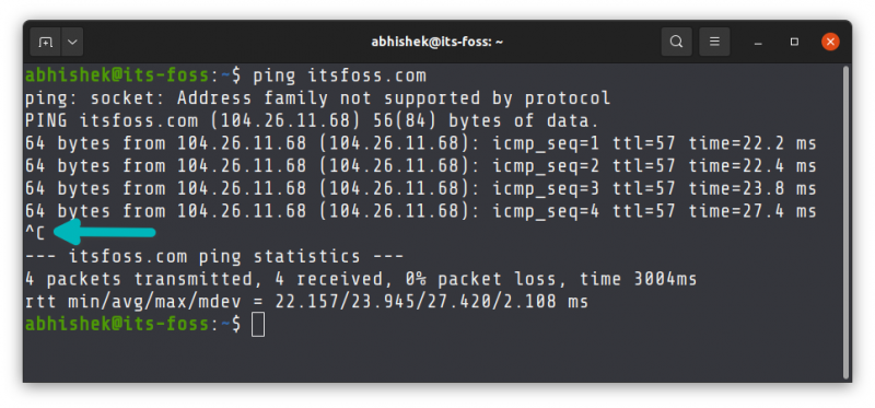 Stop Command In Linux Terminal