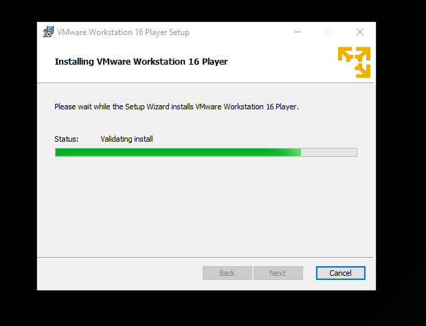 vmware player install