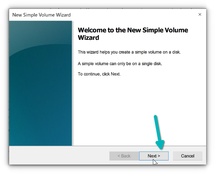 creating new simple volume 1