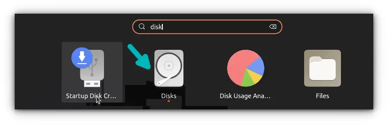 start disk app