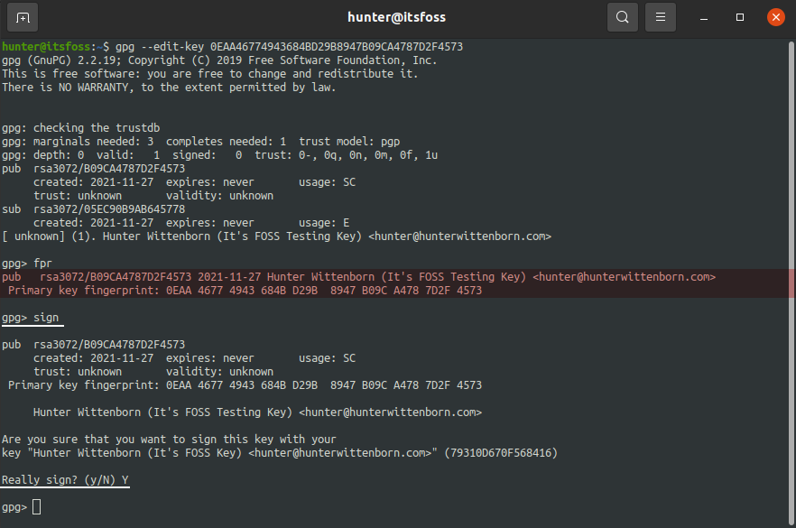 Using GPG to Encrypt and Decrypt Files on Linux [Hands-on for Beginners]