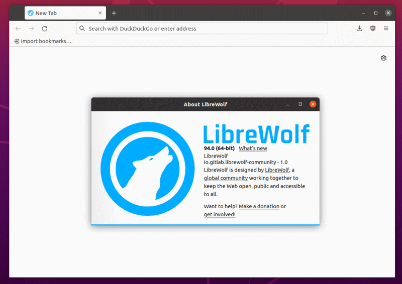 for windows instal LibreWolf Browser 116.0-1